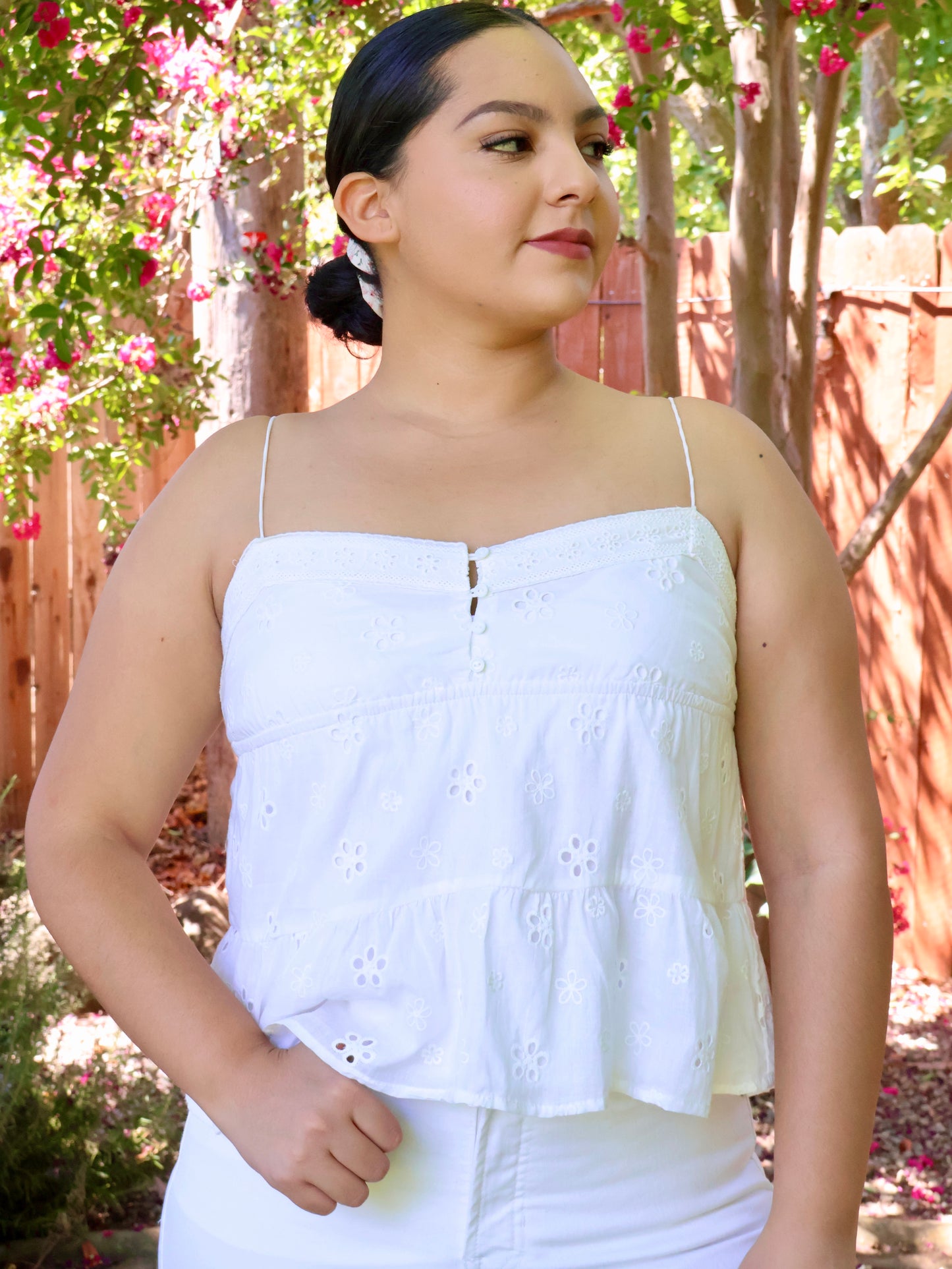 Woven Cami Top